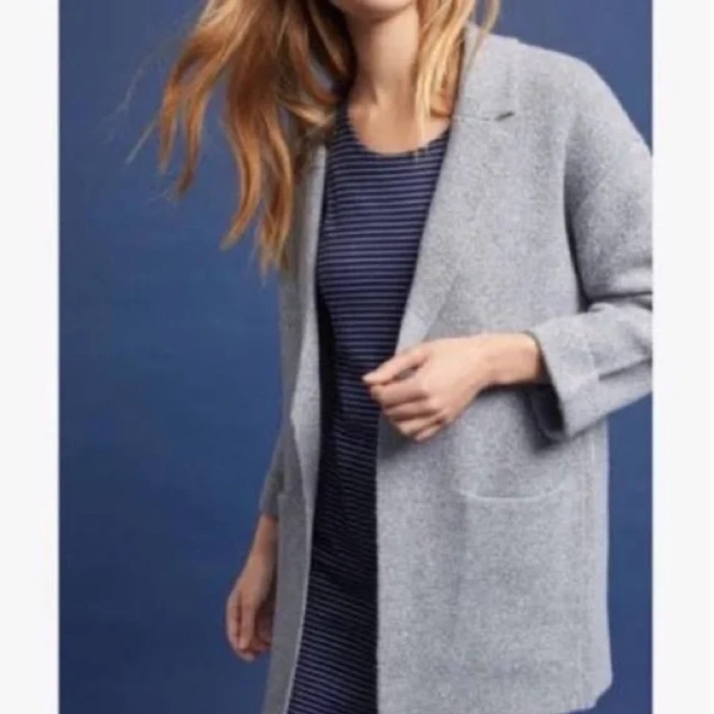 NWT anthropologie moth angie sweater coat (petite)